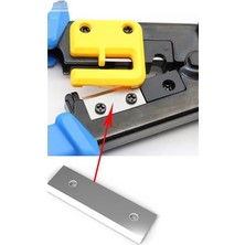 Koodmax 5 Adet - Yeni Nesil RJ45 Ez Konnektör Sıkma Pensesi Bıçağı - Yedek Bıçak (Pense Dahil Değildir)
