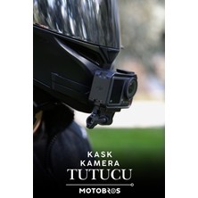 Mt2 Motosiklet Kask Çene Aksiyon Kamera Tutucu ve Telefon Tutucu Full Set