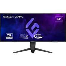 Viewsonic VX3480-2K-PRO 34" 1 Ms Wqhd Pivot 165 Hz Oyuncu Monitörü Teşhir