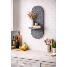 Dekoratif Mebran Duvar Rafı