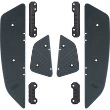 Gp Kompozit Honda Pcx 125 2025-2026 Uyumlu Basamak Alüminyum Siyah