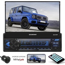 Soundway SW-9099 Indash Teyp 7 Inç 4X50 Watt Bluetooth Mirrorlink