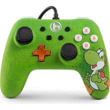 Nintendo Switch Kablolu Oyun Kolu Lisanslı Yoshi Edition Powera