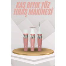 Yüz Kaş ve Tüm Vücut Epilasyon Aleti 3 Başlıklı Hassas Ciltlere Uygun Epilatör