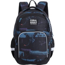 Coral High Siyah Nefti Okul Sırt Çantası 24453