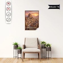 Akıllı Kağıt Türkiye Iller Tablo - Poster Nevşehir (Model-76)
