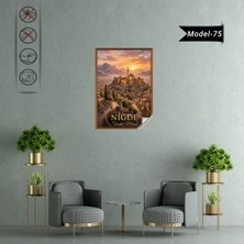 Akıllı Kağıt Türkiye Iller Tablo - Poster Niğde (Model-75)