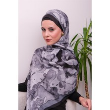 Eyşan İpek Rosella Art Desenli Dijital Soft Şal
