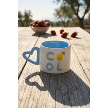 Acar Heart Cool Porselen Kupa - 360 ml