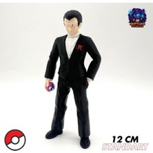 Neptune3D #0000 Roket Takımı Giovanni Pokemon Eğitmeni Figürü