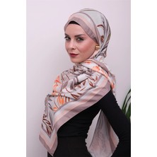 Eyşan İpek Vibrant Floral Desenli Dijital Soft Şal