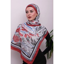 Eyşan İpek Vibrant Floral Desenli Dijital Soft Şal