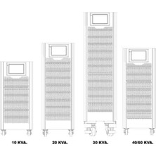 Upsvoe 10 Kva Trifaze Kesintisiz Güç Kaynağı (Ups)
