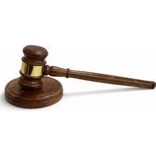 SHC4200 Pirinç Işlemeli Ahşap Hakim Tokmağı