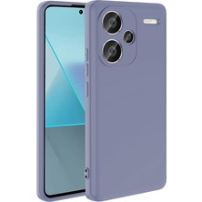 Caseart Xiaomi Redmi Note 13 Proplus ile Uyumlu Kapak Kamera Korumalı Içi Kadife Lansman Silikon Kılıf - Petrol Mavisi