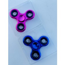 Cuffcufftoys Metal Ikili Stres Çarkı Lacivert Kombinasyonları