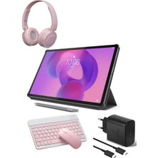 Lenovo Idea Tab 8gb 128GB 11" Gri2.5k Tablet+Kılıf+Kalem+Klavye+Mouse+Snopy Wirelees Kulaklık+Şarj Aleti
