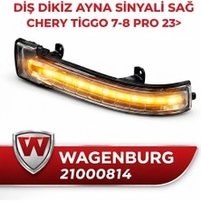 Motorx Chery Tiggo 7 Pro & Tiggo 8 Pro (2023>) Dış Dikiz Ayna Sinyali Sağ - Wagenburg