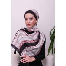 Eyşan İpek Chain Luxe Desenli Dijital Soft Şal