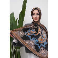 Eyşan İpek Etnik Harmony Desenli Dijital Soft Şal
