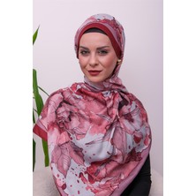 Eyşan İpek Rosella Art Desenli Dijital Soft Şal