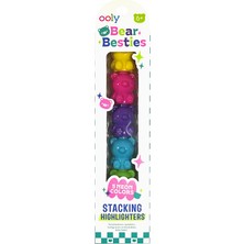 Ooly  Karışık Ooly Bear Besties Kutulu 5'li Highlighter Kalem