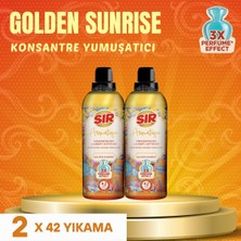 Sır Aromatique Konsantre Çamaşır Yumuşatıcısı Golden Sunrise 3x Parfüm Etkisi 750 ml x 2 Adet