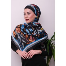 Eyşan İpek Vibrant Floral Desenli Dijital Soft Şal
