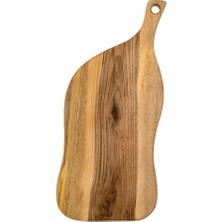 Hakiki Doğal Ceviz Kesme ve Sunum Tahtası 50 cm Model 4 | El Yapımı