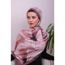 Eyşan İpek Majestic Leaf Desenli Dijital Soft Şal