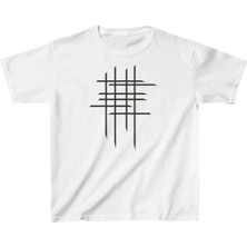 Freedom Çocuk   Baskılı T-Shirt - Beyaz