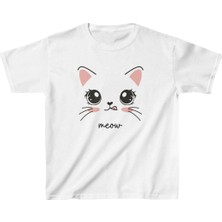 Freedom Çocuk Baskılı T-Shirt - Beyaz