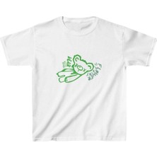 Freedom Çocuk Baskılı T-Shirt - Beyaz