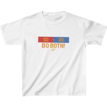 Freedom Çocuk Baskılı T-Shirt - Beyaz