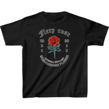 Freedom Baskılı T-Shirt - Siyah -