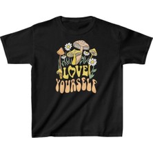 Freedom Baskılı T-Shirt - Siyah -