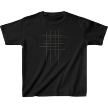 Freedom Baskılı T-Shirt - Siyah -