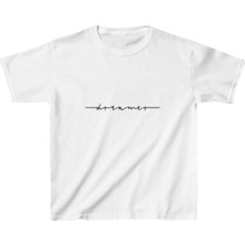 Freedom Çocuk   Baskılı T-Shirt - Beyaz