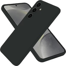 Lims Store Newface Samsung Galaxy S25 Kılıf Nano Içi Kadife Silikon - Siyah