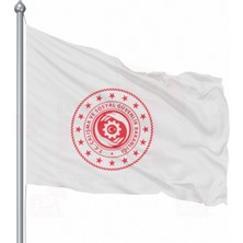 Özel Flama Bayrak Çalışma ve Sosyal Güvenlik Bakanlığı Gönder Bayrağı 70X105 cm Raşel Kumaş