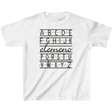 Freedom Çocuk Baskılı T-Shirt - Beyaz