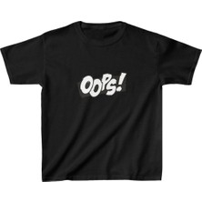 Freedom Baskılı T-Shirt - Siyah -