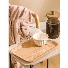 LC Waikiki Lcw Home Kahverengi Ahşap Tepsi 30 cm