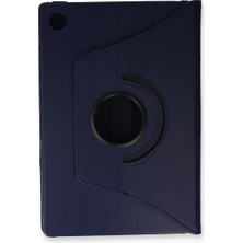 Lims Store Newface Samsung Galaxy Tab A9 Plus Kılıf 360 Tablet Deri Kılıf - Lacivert