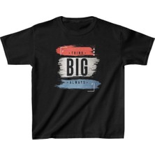 Freedom Baskılı T-Shirt - Siyah -