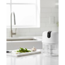 Sylar Şarjlı Mini Sarımsak Doğrayıcı USB Şarjlı 250 ml