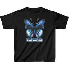 Freedom Baskılı T-Shirt - Siyah -