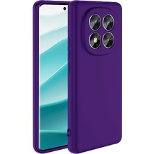 Caseart Xiaomi Redmi Note 14 Proplus ile Uyumlu Kapak Kamera Korumalı Içi Kadife Lansman Silikon Kılıf - Mor