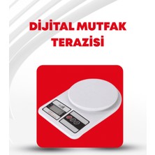 General 10 kg Kapasiteli LCD Ekranlı Dijital Mutfak Tartıs