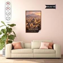 Akıllı Kağıt Türkiye Iller Tablo - Poster Kırşehir (Model-80)